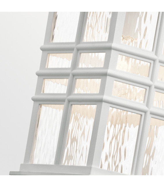 Lanterne suspendue de jardin Beacon Square blanc 29,9 Cm