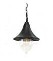 Lanterne suspendue de jardin Firenze Noir 30 Cm