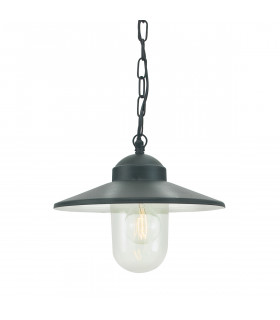 Lanterne suspendue de jardin Karlstad Noir 22 Cm