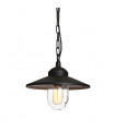 Lanterne suspendue de jardin Klampenborg Noir 26 Cm