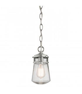 Lanterne suspendue de jardin Lyndon Aluminium brossé 24