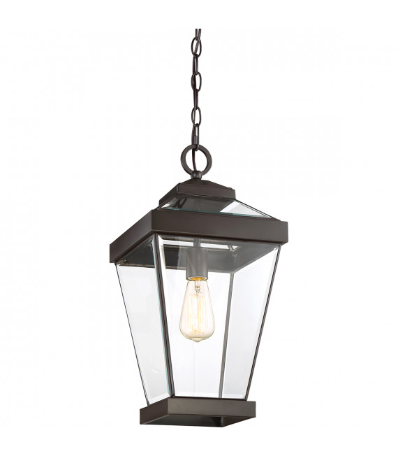 Lanterne suspendue de jardin Ravine Bronze occidental 51,4 Cm