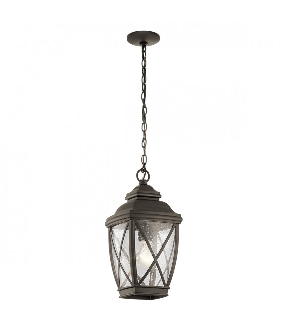 Lanterne suspendue de jardin Tangier Olde Bronze 36
