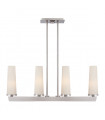 Chandelier Linear Chelsea Loft Nickel brossé 52