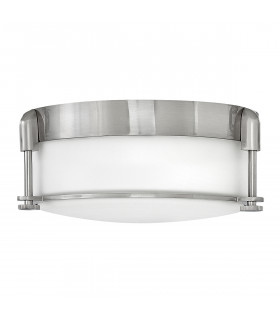 Plafonnier Colbin Nickel brossé 12