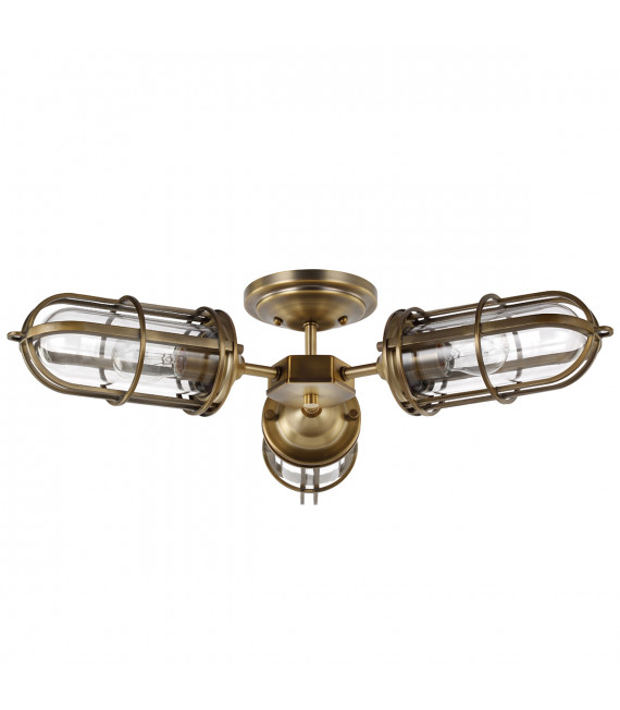 Plafonnier Urban Restoration Laiton antique sombre