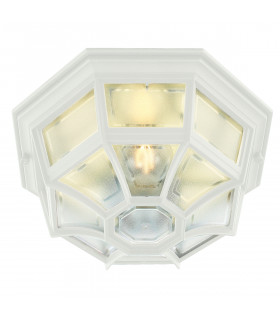 Plafonnier de jardin Latina blanc 29 Cm