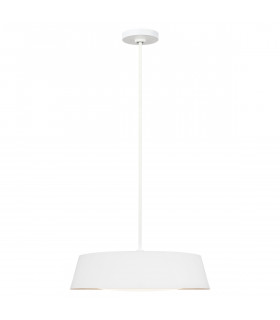 Suspension Asher Blanc mat 13