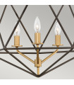 Suspension Astrid Bronze mat métallique 68,4 Cm