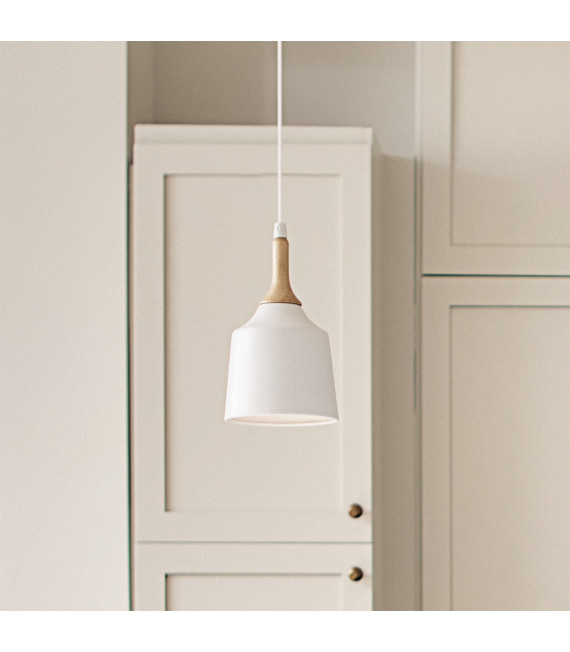 Suspension Danika blanc 23,5 Cm