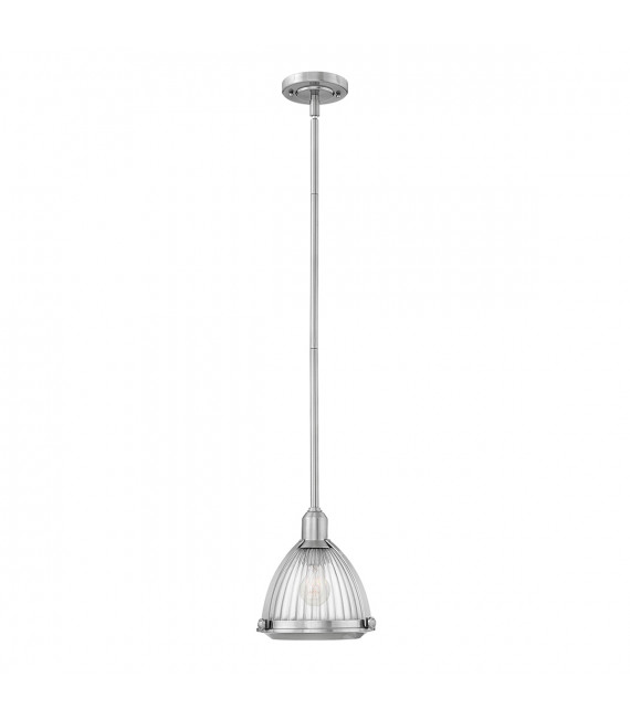 Suspension Elroy Nickel brossé 24