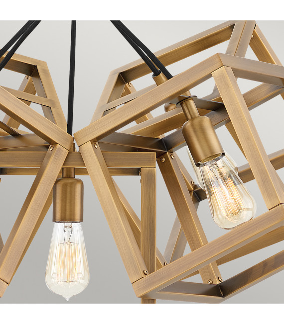 Suspension Ensemble Bronze brossé