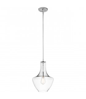 Suspension Everly Chrome 38