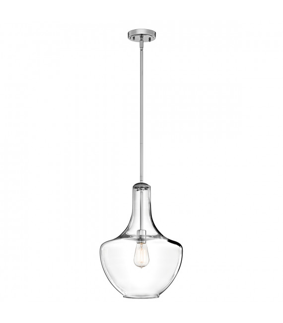 Suspension Everly Chrome 50