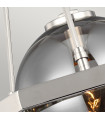 Suspension Harper Nickel poli 35,2 Cm