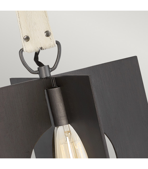 Suspension Ludlow Graphite brossé