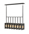Suspension Ludlow Graphite brossé