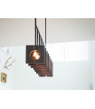 Suspension Ludlow Graphite brossé