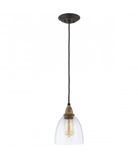 Suspension Matrimonio Bois flotté / zinc noir 23