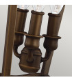 Suspension Yarmouth Laiton d'âge peint 39,1 Cm