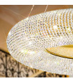 Carla pendant light 24 carats gold 15 bulbs 32cm