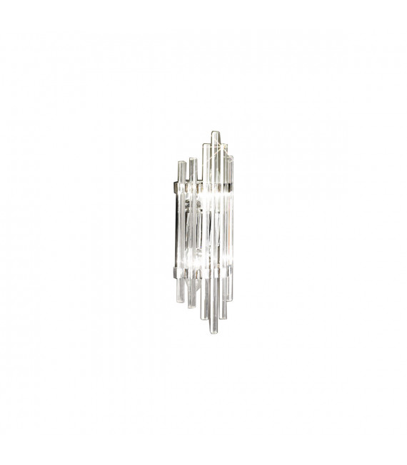 Applique design Ontario 2 ampoules Chrome