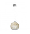 Suspension Luna Chrome 2 ampoules 200cm