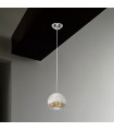 Suspension Luna Chrome 1 ampoule 200cm