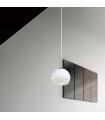 Luna Chrome pendant light 1 bulb 200cm