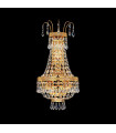 Applique design Empire 24 carats d'or 3 ampoules 40cm