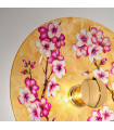 Luna wall light 1 light 24 karat gold