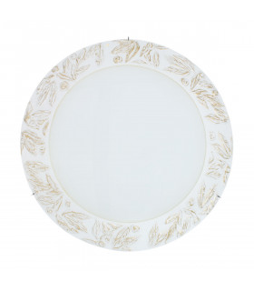Plafón Serena Cromo 4 bombillas 10cm