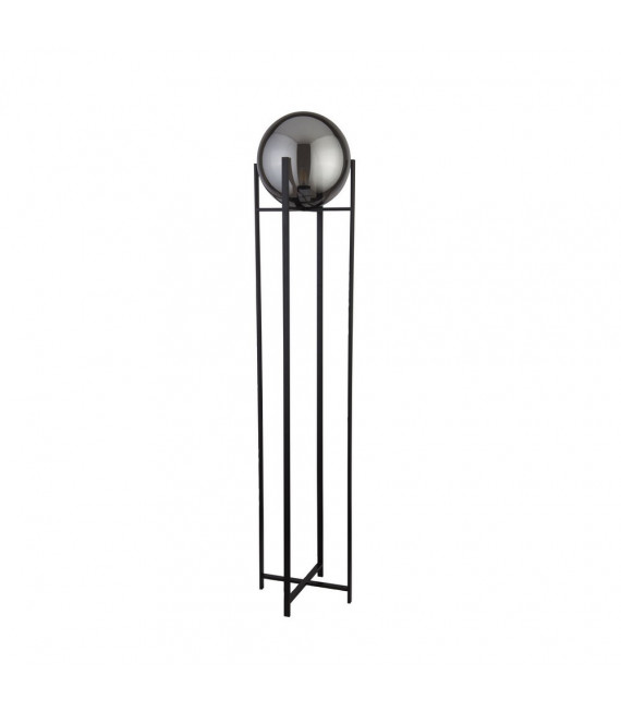 Lampada da terra Amsterdam Acciaio dolce Nero 1 lampadina 159cm