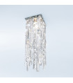 Ceiling light Design Prisma Chrome 1 bulb 33cm