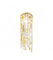 Design ceiling lamp Prisma 24 carats gold 1 bulb 40cm