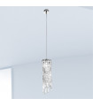Prisma pendant lamp 1 chrome bulb
