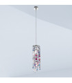 Prisma pendant lamp 1 chrome bulb