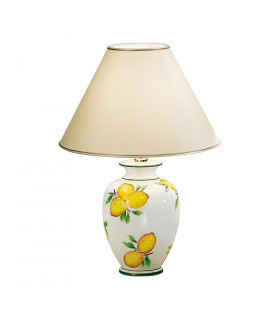 Table lamp Giardino 24 carat gold plated Polished gold 1 bulb 57cm