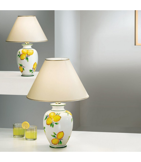 Lampada da tavolo Giardino Placcato oro 24 carati Oro lucido 1 lampadina 57cm
