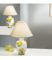 Table lamp Giardino 24 carat gold plated Polished gold 1 bulb 57cm