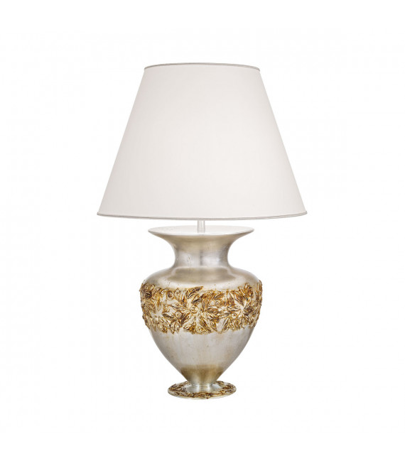 Sobremesa Anfora Cromo 1 bombilla 90cm