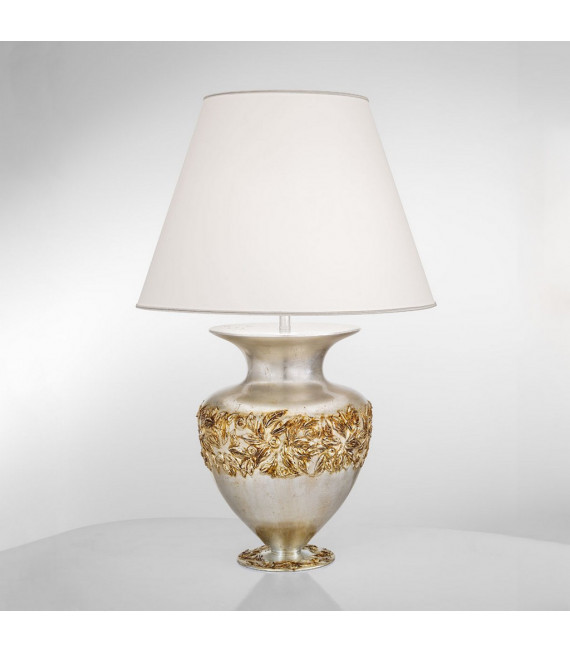 Tischlampe Anfora Chrom 1 Glühbirne 90cm