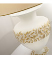 Anfora table lamp white 1 bulb 65cm