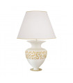 Lampe de table Anfora blanc 1 ampoule 65cm
