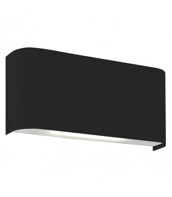Wall light Match Box Aluminum, black iron 2 bulbs 8cm