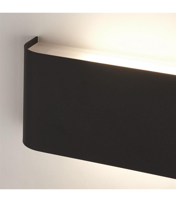 Applique murale Match Box Aluminium,fer Noir 2 ampoules 8cm