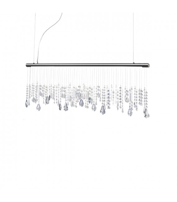 Stretta pendant lamp Black chrome 1 bulb 44cm