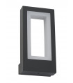 Applique moderne Berlin Plastique,moulage Aluminium en métal Opale blanc,gris