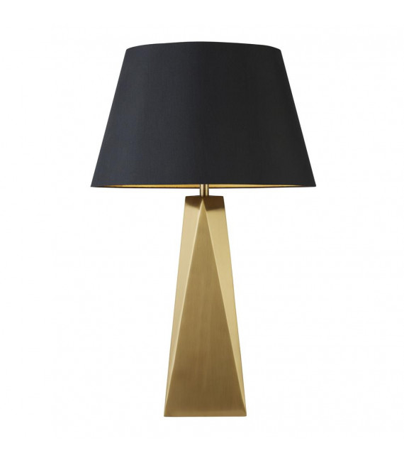 Maldon 1-Light Black Gold Table Lamp