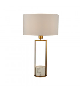 Tischlampe Table Mild Steel Bronze 1 Glühbirne 62cm